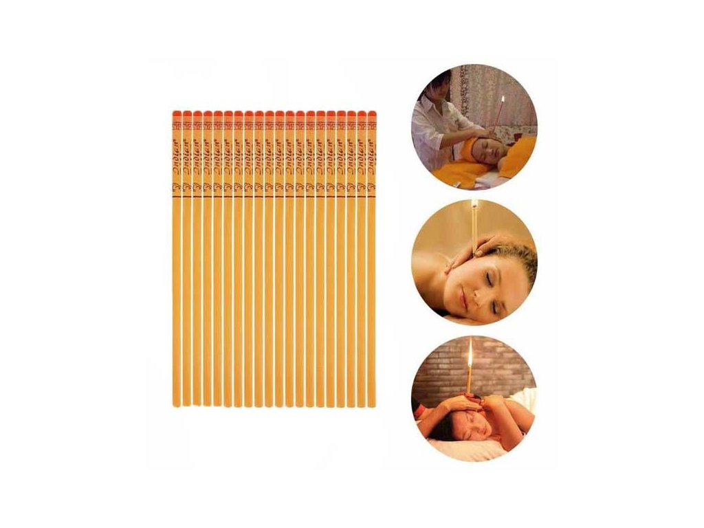 świece do świecowania uszu 20 sztuk